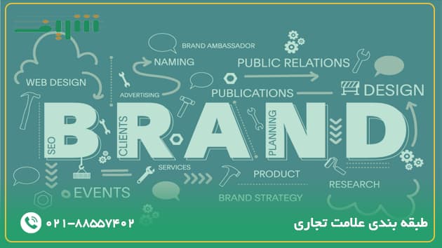 طبقه بندی علامت تجاری چگونه است؟